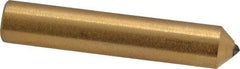 Norton - 1/4 Carat Single Point Diamond Dresser - 2" Long x 3/8" Shank Diam - Makers Industrial Supply