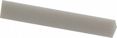 Norton - 3" Long x 1/2" Wide x 1/2" Thick, Novaculite Sharpening Stone - Triangle, Ultra Fine Grade - Makers Industrial Supply