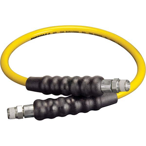 Enerpac - Hydraulic Pump Hose Inside Diameter (Inch): 0.25 Hose Length (Feet): 3.00 - Makers Industrial Supply