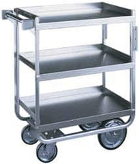 Lakeside - 650 Lb Capacity, 22-3/8" Wide x 38-5/8" Long x 37-1/8" High Standard Utility Cart - Makers Industrial Supply