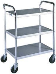 Lakeside - 500 Lb Capacity, 23" Wide x 36" Long x 37" High Standard Utility Cart - Makers Industrial Supply