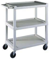 Lakeside - 300 Lb Capacity, 17-1/8" Wide x 32-1/2" Long x 34-7/8" High Standard Utility Cart - Makers Industrial Supply