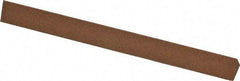 Norton - 4" Long x 3/8" Wide x 3/8" Thick, Aluminum Oxide Sharpening Stone - Triangle, Medium Grade - Makers Industrial Supply