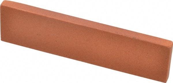 Norton - 4" Long x 1" Wide x 1/4" Thick, Aluminum Oxide Sharpening Stone - Rectangle, Fine Grade - Makers Industrial Supply