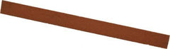 Norton - 6" Long x 1/2" Wide x 1/2" Thick, Aluminum Oxide Sharpening Stone - Triangle, Fine Grade - Makers Industrial Supply