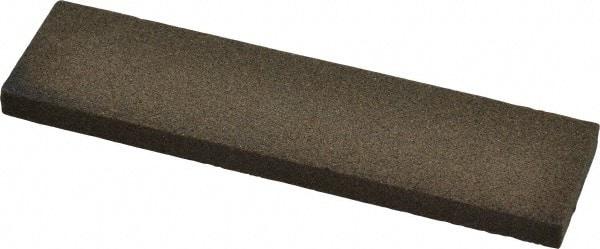 Norton - 4" Long x 1" Wide x 1/4" Thick, Aluminum Oxide Sharpening Stone - Rectangle, Coarse Grade - Makers Industrial Supply