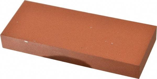 Norton - 5" Long x 2" Wide x 5/8" Thick, Aluminum Oxide Sharpening Stone - Rectangle, Fine Grade - Makers Industrial Supply