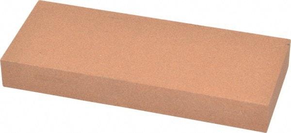 Norton - 5" Long x 2" Wide x 5/8" Thick, Aluminum Oxide Sharpening Stone - Rectangle, Medium Grade - Makers Industrial Supply