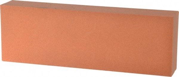 Norton - 6" Long x 2" Wide x 1" Thick, Aluminum Oxide Sharpening Stone - Rectangle, Fine Grade - Makers Industrial Supply