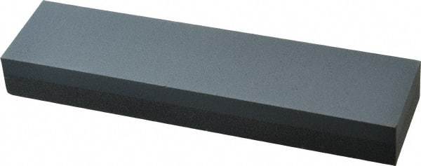 Norton - 8" Long x 2" Wide x 1" Thick, Silicon Carbide Sharpening Stone - Rectangle, Coarse, Fine Grade - Makers Industrial Supply