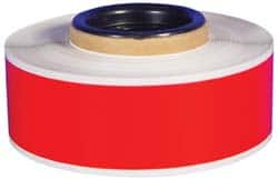 NMC - 984" Long, Red Vinyl Tape - For UDO LP400 Label Printer - Makers Industrial Supply