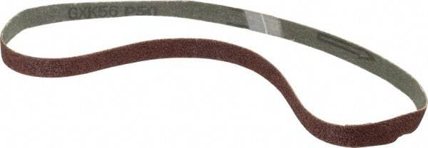 Tru-Maxx - 1/2" Wide x 24" OAL, 50 Grit, Aluminum Oxide Abrasive Belt - Aluminum Oxide, Coarse, Coated - Makers Industrial Supply