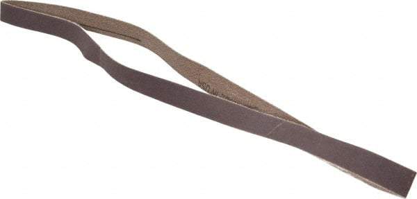 Tru-Maxx - 1/2" Wide x 24" OAL, 180 Grit, Aluminum Oxide Abrasive Belt - Aluminum Oxide, Very Fine, Coated - Makers Industrial Supply