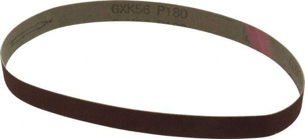 Tru-Maxx - 3/4" Wide x 20-1/2" OAL, 180 Grit, Aluminum Oxide Abrasive Belt - Aluminum Oxide, Very Fine, Coated - Makers Industrial Supply