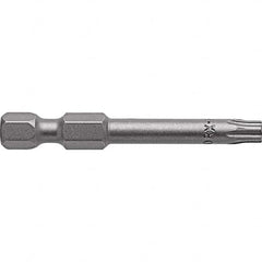 Apex - Power & Impact Screwdriver Bits & Holders; Bit Type: Torx Plus ; Hex Size (Inch): 1/4 ; Torx Size: 10IP ; Overall Length Range: 1" - Exact Industrial Supply