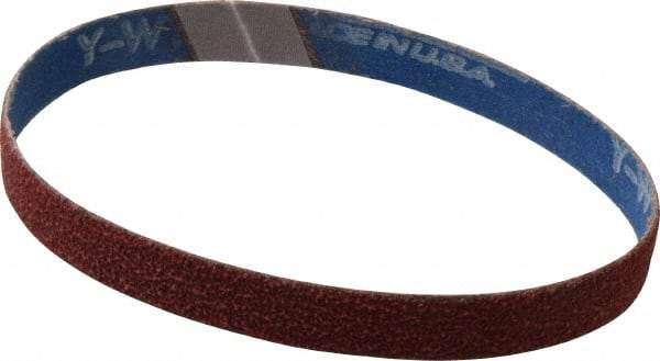 Norton - 1/2" Wide x 12" OAL, 60 Grit, Ceramic Abrasive Belt - Ceramic, Medium, Coated, Y Weighted Cloth Backing, Series R981 - Makers Industrial Supply