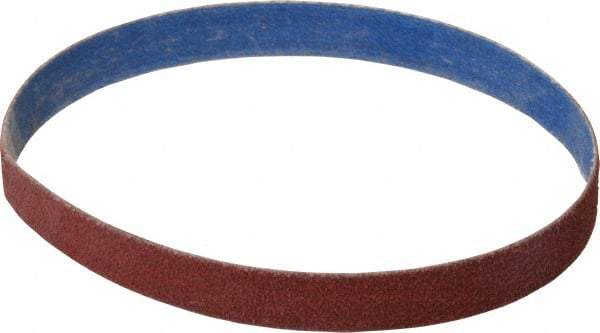 Norton - 1/2" Wide x 12" OAL, 80 Grit, Ceramic Abrasive Belt - Ceramic, Medium, Coated, Y Weighted Cloth Backing, Series R981 - Makers Industrial Supply