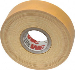 3M - 3/4" x 60', Yellow Cotton Cloth Electrical Tape - Series 2520, 8 mil Thick, 800 V/mil Dielectric Strength, 50 Lb./Inch Tensile Strength - Makers Industrial Supply