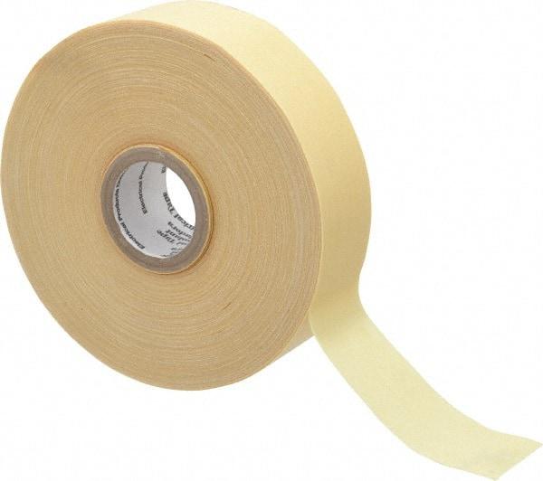 3M - 1" x 110', Yellow Cotton Cloth Electrical Tape - Series 2520, 8 mil Thick, 800 V/mil Dielectric Strength, 50 Lb./Inch Tensile Strength - Makers Industrial Supply