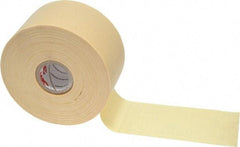 3M - 2" x 110', Yellow Cotton Cloth Electrical Tape - Series 2520, 8 mil Thick, 800 V/mil Dielectric Strength, 50 Lb./Inch Tensile Strength - Makers Industrial Supply