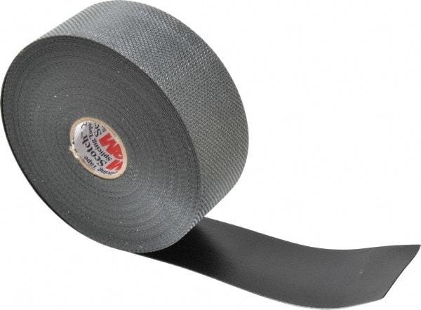 3M - 1-1/2" x 30', Black Polyester Film Electrical Tape - Series 23, 30 mil Thick, 800 V/mil Dielectric Strength, 8 Lb./Inch Tensile Strength - Makers Industrial Supply