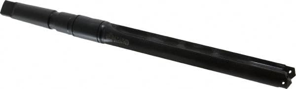 Allied Machine and Engineering - Series 2, 31/32 to 1-3/8" Diam, 3MT Taper Shank, Straight Flute Spade Drill - 7-3/8" Max Depth, 10-15/64" Body Length, 13-25/32" OAL, Standard Length, Through Coolant - Makers Industrial Supply