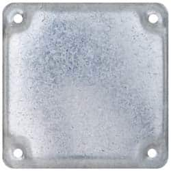 Cooper Crouse-Hinds - Electrical Outlet Box Steel Square Surface Cover - Makers Industrial Supply