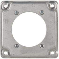 Cooper Crouse-Hinds - Electrical Outlet Box Steel Square Surface Cover - Makers Industrial Supply