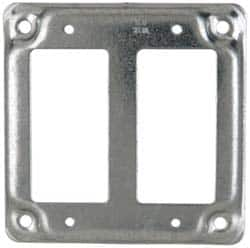 Cooper Crouse-Hinds - Electrical Outlet Box Steel Square Surface Cover - Makers Industrial Supply