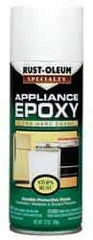 Rust-Oleum - Black, Gloss, Appliance Epoxy Spray Paint - 7 Sq Ft per Can, 12 oz Container - Makers Industrial Supply