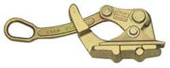 Little Mule - Double Eye, Standard Grip, Steel Wire Pulling Grip - 0.7 to 1-1/4" Cable Diam - Makers Industrial Supply