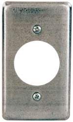 Cooper Crouse-Hinds - Electrical Outlet Box Steel Utility Box Cover - Makers Industrial Supply