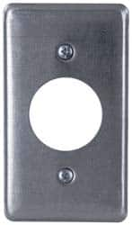 Cooper Crouse-Hinds - Electrical Outlet Box Steel Utility Box Cover - Makers Industrial Supply