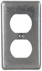 Cooper Crouse-Hinds - Electrical Outlet Box Steel Utility Box Cover - Makers Industrial Supply