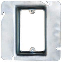 Cooper Crouse-Hinds - Electrical Outlet Box Steel Square Cover - Makers Industrial Supply