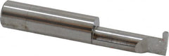 Accupro - 0.094" Groove Width, 1/2" Min Hole Diam, 1-1/4" Max Hole Depth, Full Radius Grooving Tool - 0.16" Projection, 2" Shank Length, 3" OAL, 0.047" Radius, Solid Carbide, Bright Finish - Exact Industrial Supply