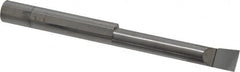 Accupro - 0.36" Min Bore Diam, 2" Max Bore Depth, 3/8 Shank Diam, Boring Bar - Right Hand Cut, Solid Carbide, Bright Finish - Exact Industrial Supply