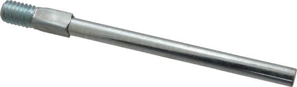 Value Collection - 6" Long x 3/8" Rod Diam, Tube Brush Extension Rod - 1/2-12 Male Thread - Makers Industrial Supply