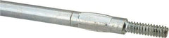 Value Collection - 12" Long x 1/4" Rod Diam, Tube Brush Extension Rod - 3/16-24 Male Thread - Makers Industrial Supply