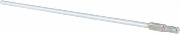Value Collection - 12" Long x 1/4" Rod Diam, Tube Brush Extension Rod - 5/16-18 Male Thread - Makers Industrial Supply