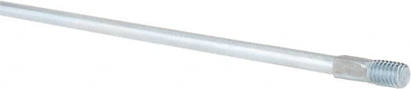 Value Collection - 24" Long x 3/8" Rod Diam, Tube Brush Extension Rod - 1/2-20 Male Thread - Makers Industrial Supply