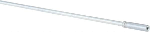 Value Collection - 36" Long x 1/4" Rod Diam, Tube Brush Extension Rod - 3/16-24 Female Thread - Makers Industrial Supply