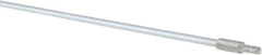 Value Collection - 36" Long x 1/4" Rod Diam, Tube Brush Extension Rod - 1/4-20 Male Thread - Makers Industrial Supply