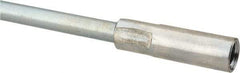 Value Collection - 48" Long x 1/4" Rod Diam, Tube Brush Extension Rod - 5/16-18 Female Thread - Makers Industrial Supply