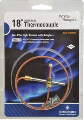 White-Rodgers - 18" Lead Length Universal Replacement HVAC Thermocouple - Universal Connection - Makers Industrial Supply