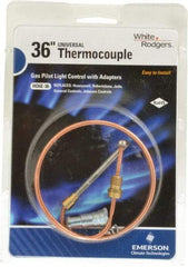 White-Rodgers - 36" Lead Length Universal Replacement HVAC Thermocouple - Universal Connection - Makers Industrial Supply