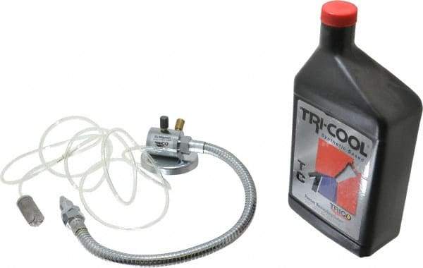 Trico - 1 Qt Tank Capacity, Aluminum Tankless Mist Coolant Unit - 6' Coolant Line Length, 15" Hose Length - Makers Industrial Supply