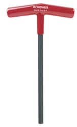 Bondhus - 8mm T-Handle Cushion Grip Hex Key - Makers Industrial Supply