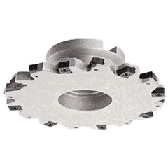 Iscar - Shell Mount B Connection, 1.3583" Depth of Cut, 125mm Cutter Diam, 1.2598" Hole Diam, 12 Tooth Indexable Slotting Cutter - FDN-LN12 Toolholder, LNET Insert - Makers Industrial Supply