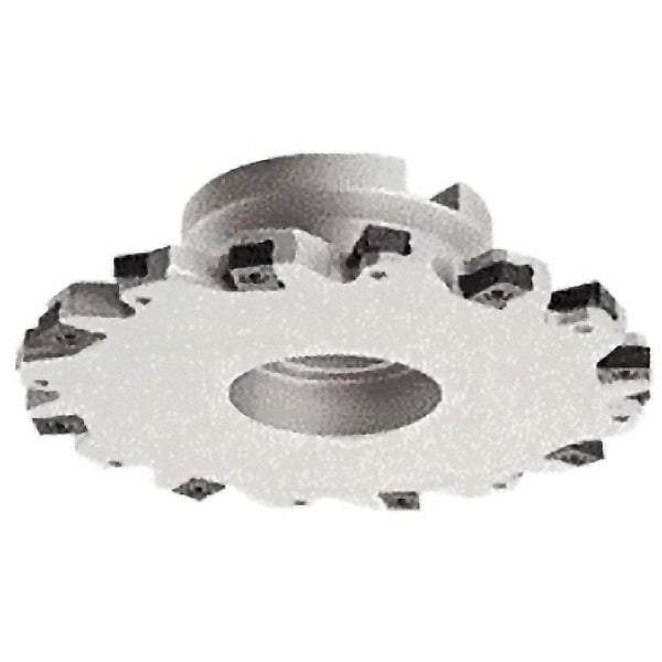 Iscar - Shell Mount C Connection, 2.0276" Depth of Cut, 200mm Cutter Diam, 1.5748" Hole Diam, 20 Tooth Indexable Slotting Cutter - FDN-LN12 Toolholder, LNET Insert - Makers Industrial Supply